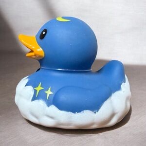 INFANTINO Blue Moon Stars Cloud Rubber Duck NEW